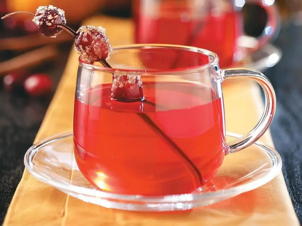 Cranberry tshuaj yej