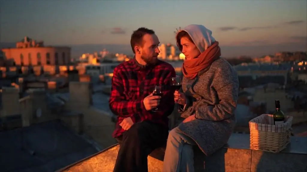 Rooftop romance