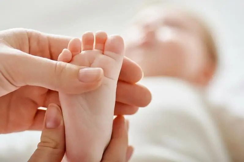 3 month old breastfed baby