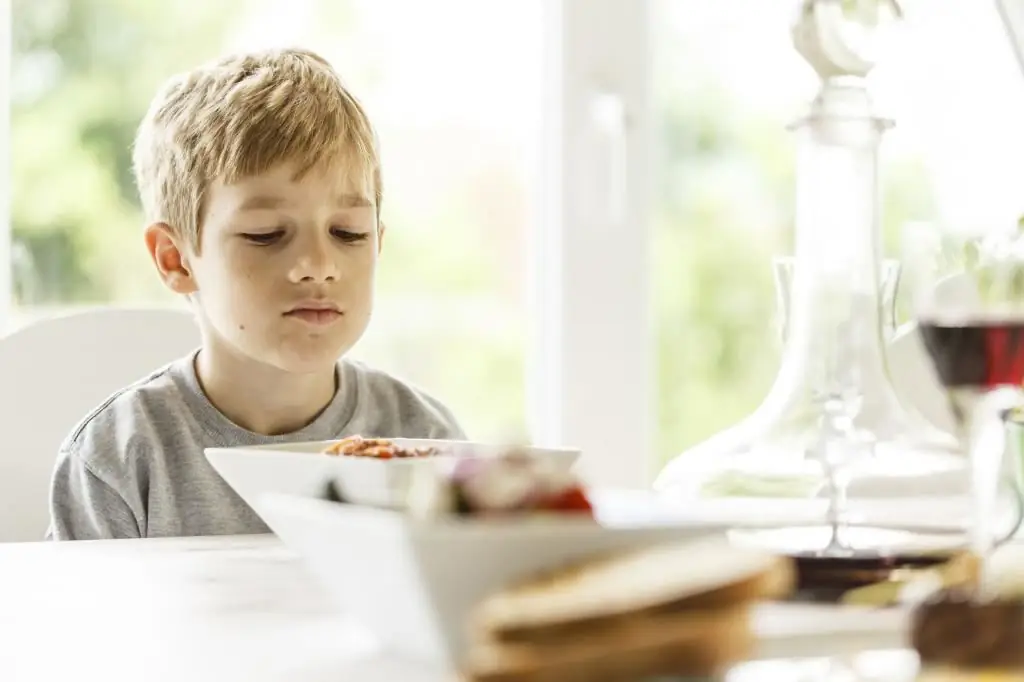 årsaker til tap av appetitt hos barn