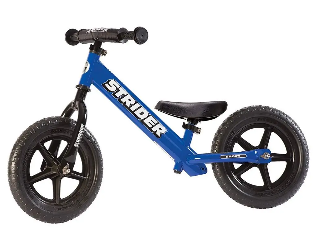 lightweight balance bike for children from 2 years