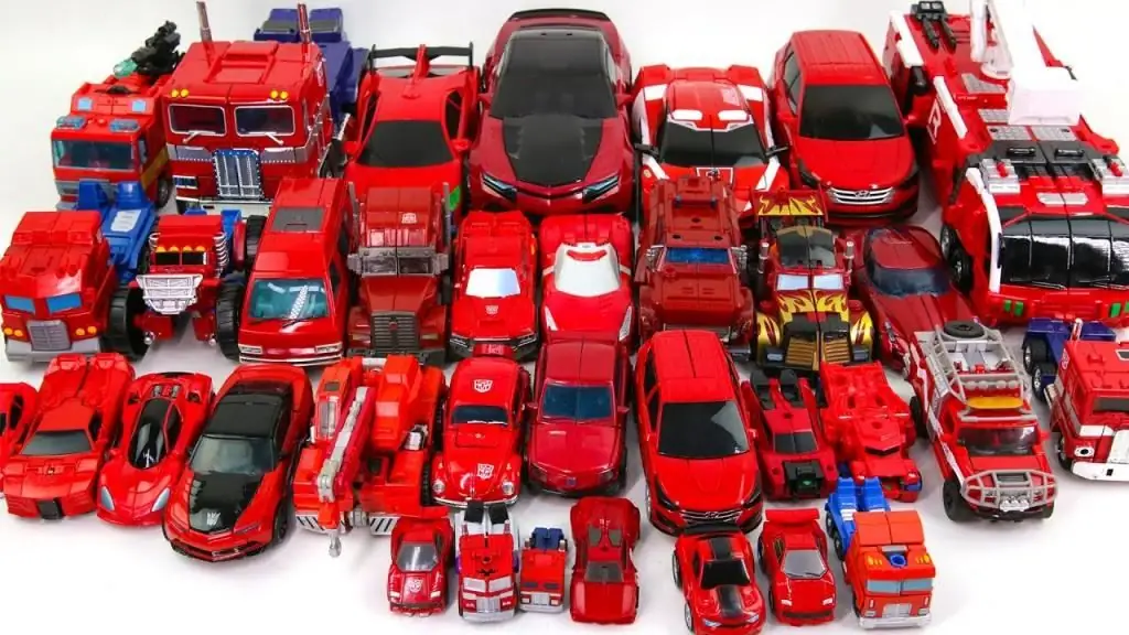 carros vermelhos infantis