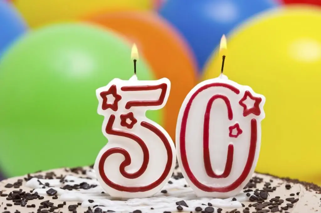 Congratulations to a man on his 50th birthday: original text, poems and sincere wishes