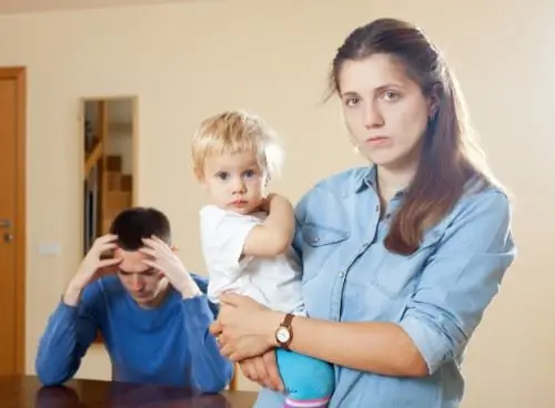 Mamma con un bambino