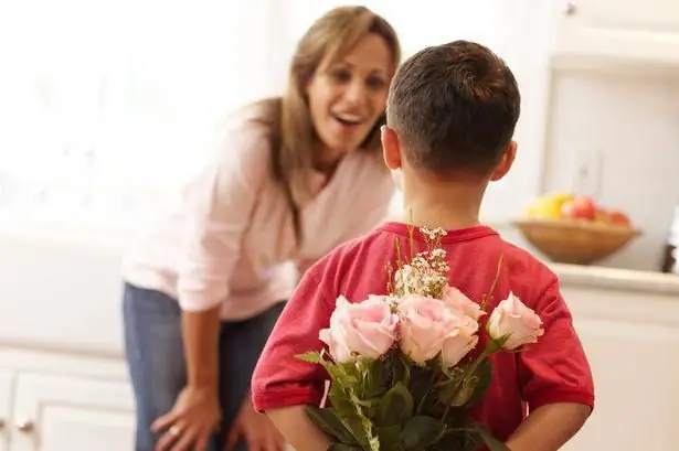 elogios para a mãe