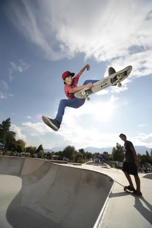 gefährliches Skateboard