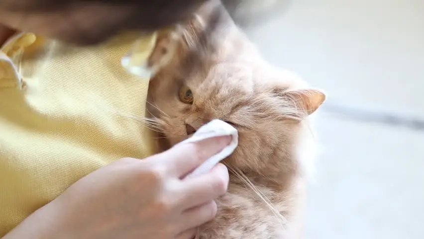 Hoe de ogen van een kat thuis te wassen: een overzicht van medicijnen, gebruikskenmerken, advies van dierenartsen