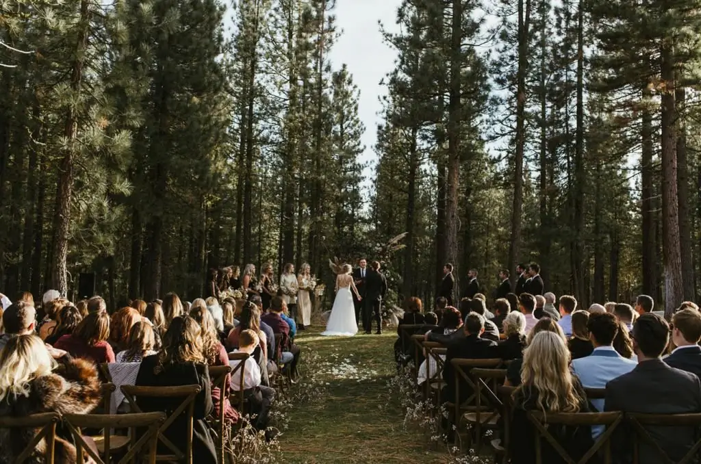 Boda al bosc: idees de disseny, característiques i fotos