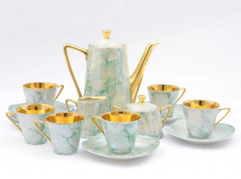 Tea porcelain service