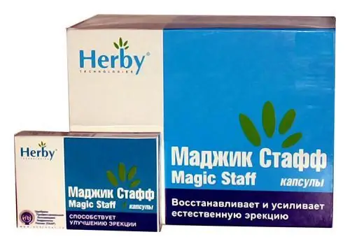 Medicament pentru potență „Magic Staff”