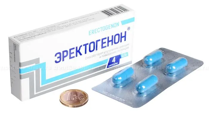 Cov tshuaj rau potency "Erectogenon"