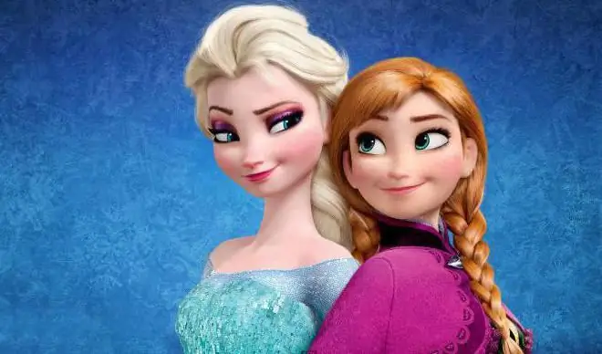 jinsi ya kuteka Anna na Elsa