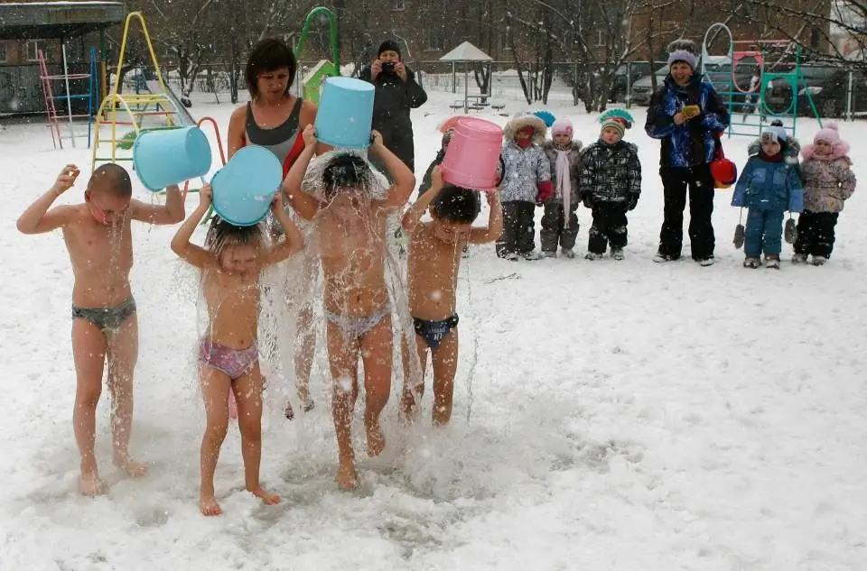 Kinder sind temperiert