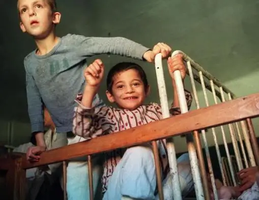 children from orphanage