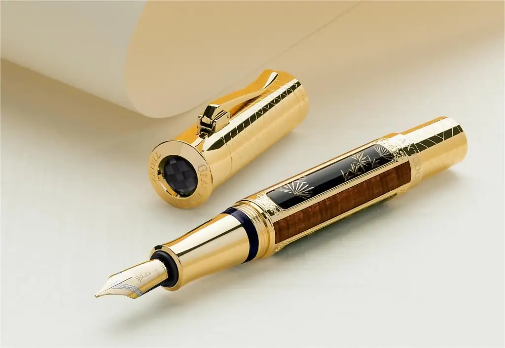 The most expensive pens in the world: list, rating, features and interesting facts