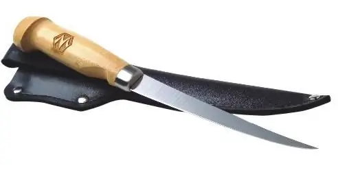 Cómo elegir un cuchillo para filetear pescado. Cuchillo de calidad para cortar pescado