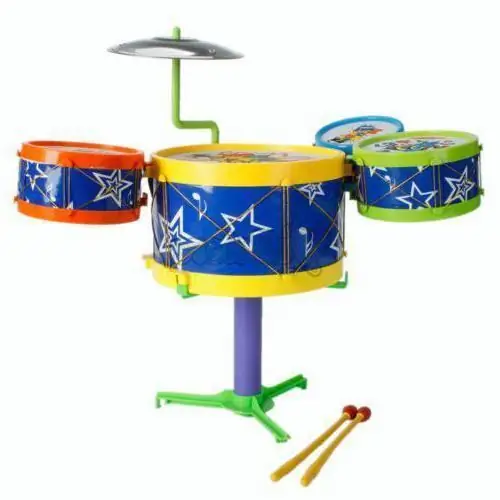 Bateria para crianças é um ótimo brinquedo