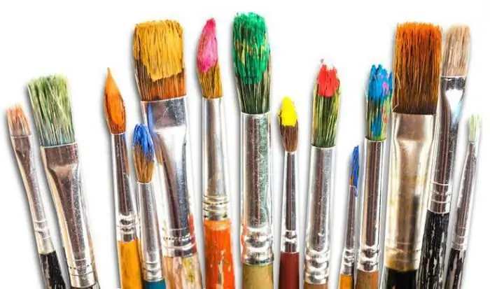 তেল রং জন্য brushes