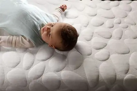 mattress in crib