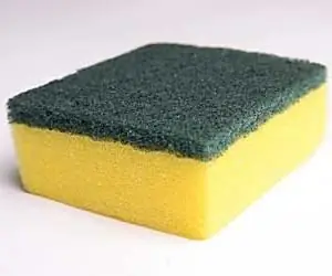 sponge for washing dishes