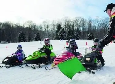 motos de nieve para niños