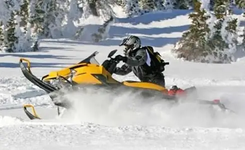 moto de nieve infantil con motor