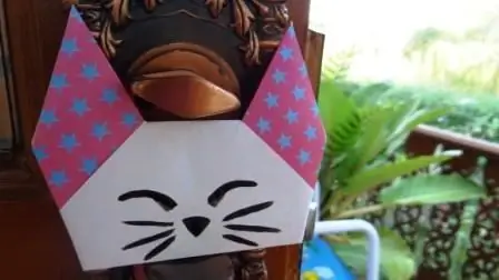 origami para niños gato