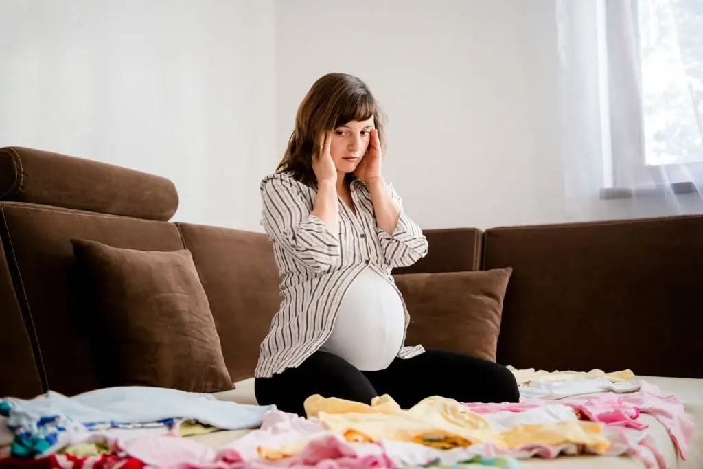 stress under graviditet: konsekvenser