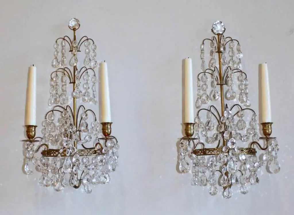 candlesticks আকারে Sconce