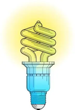 Why do energy-saving light bulbs blink? Why is the energy-saving light bulb blinking when turned off?