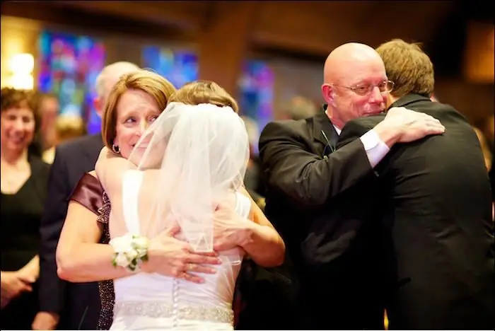 Huwelijksfelicitaties van ouders in hun eigen woorden