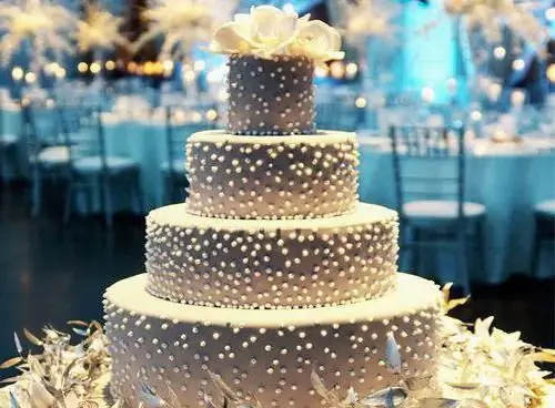 bolo de casamento pérola