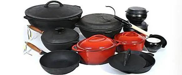 biol kutupwa cookware chuma