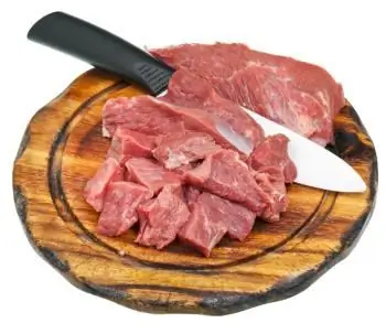 Facas de corte para carne. Facas para desossa e corte de carne