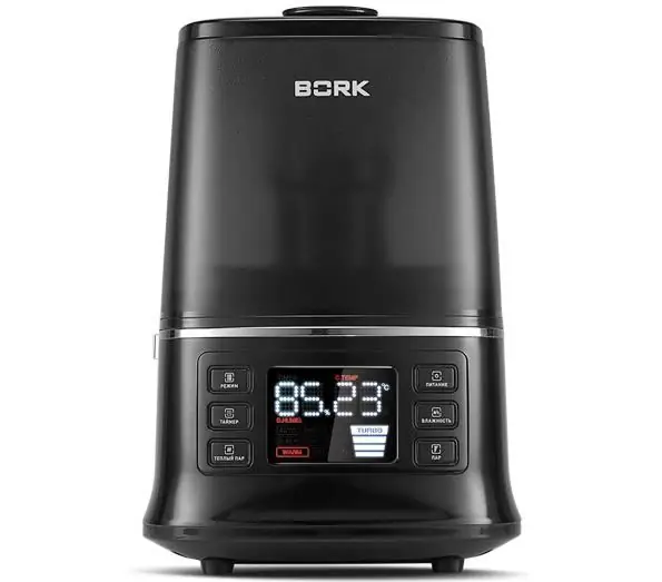 Humidifier: types. Bork air humidifier