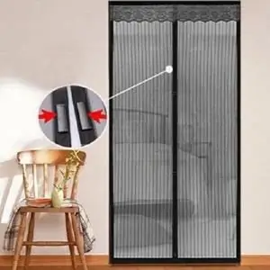 Mosquito net on magnets as the best mosquito repellent