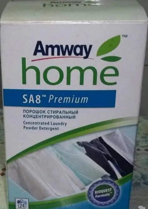 Amway washing powder: composition and reviews