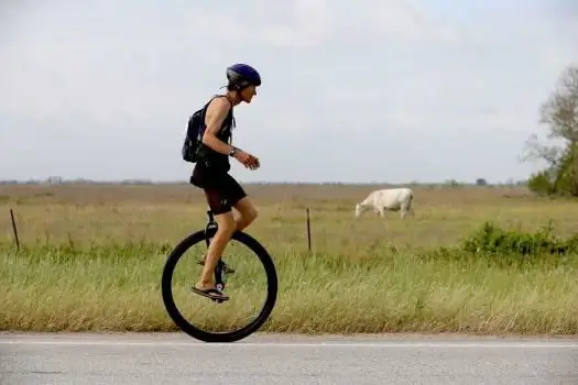 remolc de bicicleta monocicle