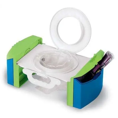 foldable travel potty potette plus