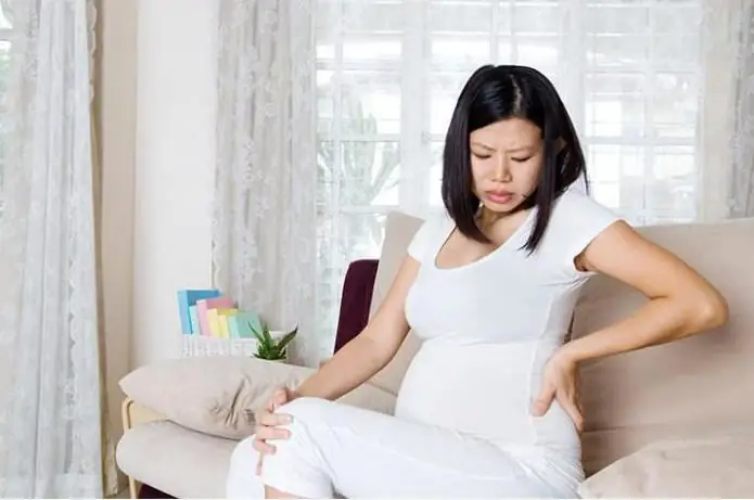 36 week of pregnancy: pulls the lower abdomen and hurts. Why?