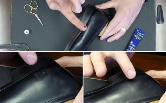 Saphir Liquid Leather is a revolutionary leather repair tool