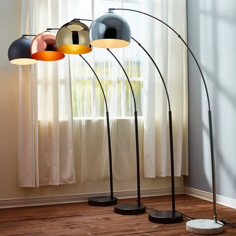 Floor lamps in the interior: types, advantages, choice