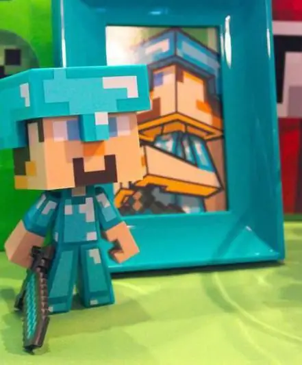 ulang tahun anak-anak dalam gaya minecraft