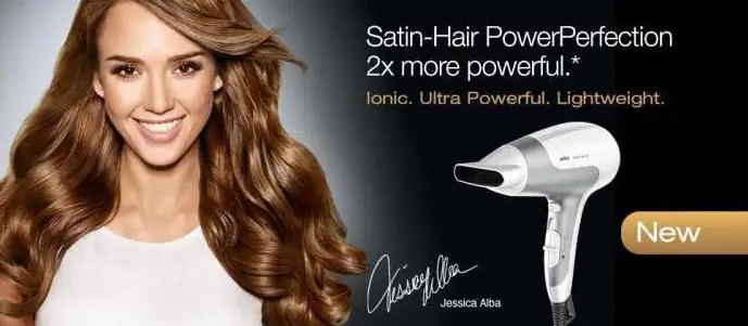 Braun Satin Hair 5 - semua yang terbaik untuk kecantikan rambut