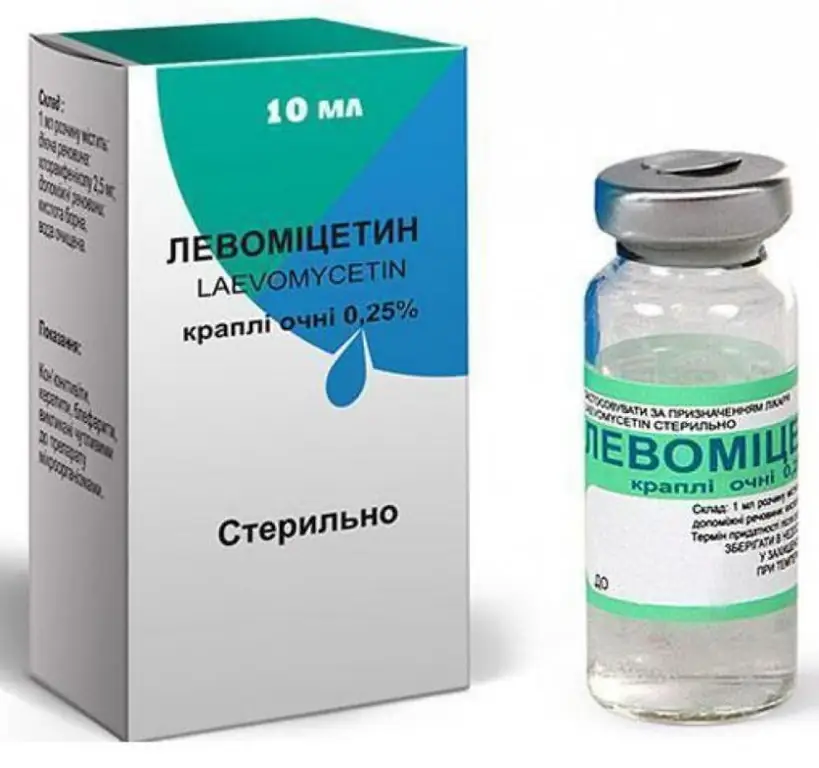 Levomicetin kapi