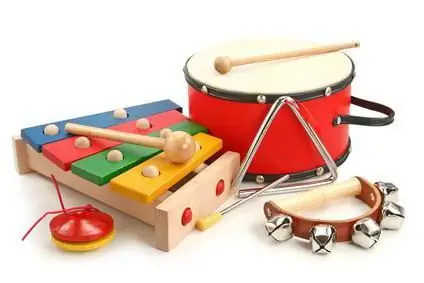 brinquedos de instrumentos musicais infantis