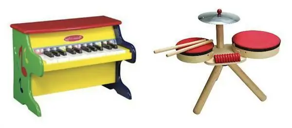 conjunto de instrumentos musicais